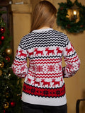 Couples' Christmas Sweater Festive Holiday Knitwear for Women and Men